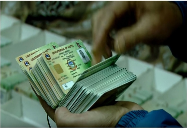 चालक अनुमतिपत्रको कार्ड डेढ महिनाभित्र आइपुग्ने