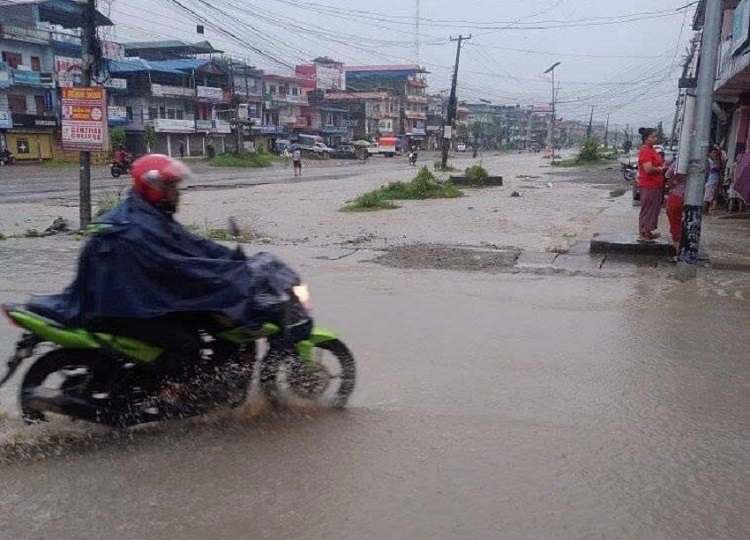 बाढीको उच्च जोखिममा कावासोती, स्थानीयवासी चिन्तित