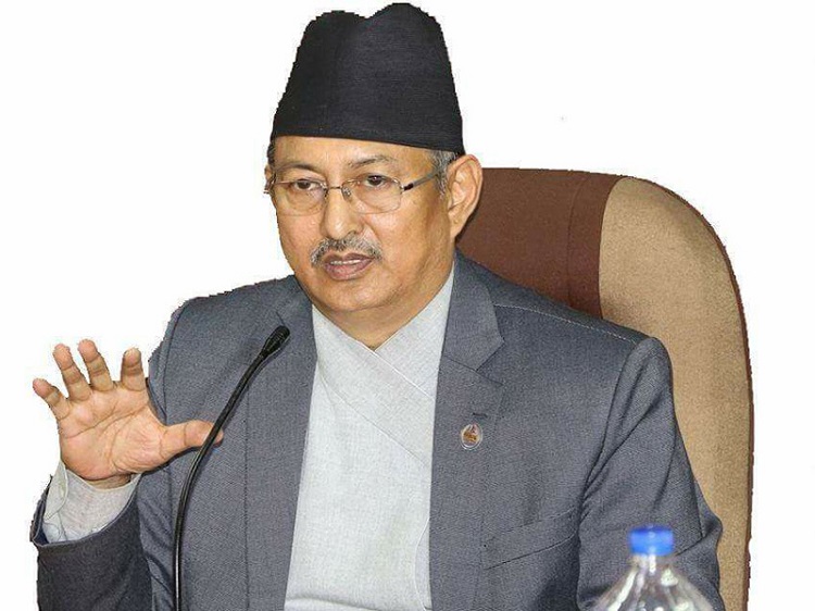 गृहमन्त्री खाँणलाई प्रधानमन्त्रीको कार्यभार