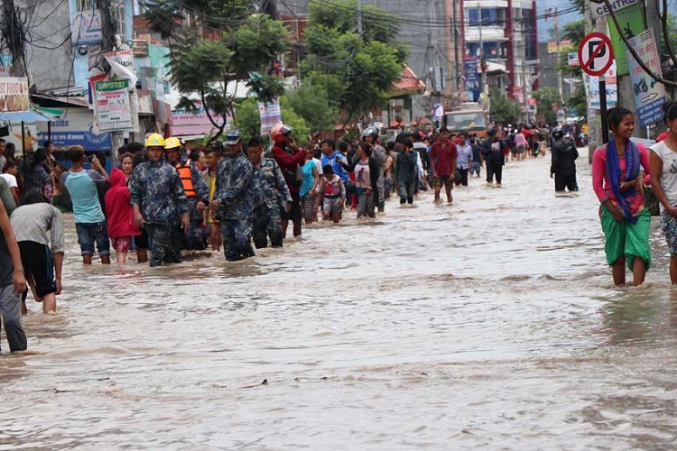 वर्षा र बाढीले ४१ करोडको क्षति