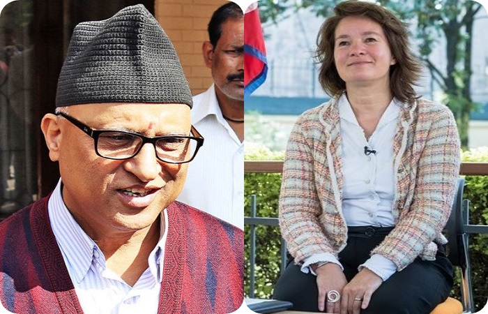 मन्त्री बडू र स्विस राजदूत डिप्रेजबीच भेटवार्ता