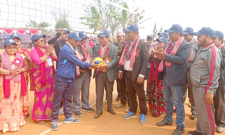 तनहुँमा दोस्रो ऋषिङ अध्यक्ष भलिबल कप हुने