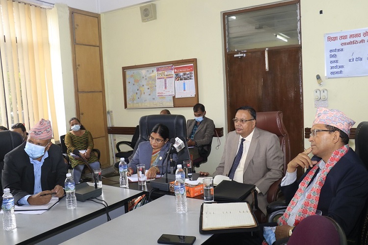 नेपालको शैक्षिक अभिवृद्धिमा सहयोग गर्न युनेस्कोलाई शिक्षामन्त्री पौडेलको आग्रह