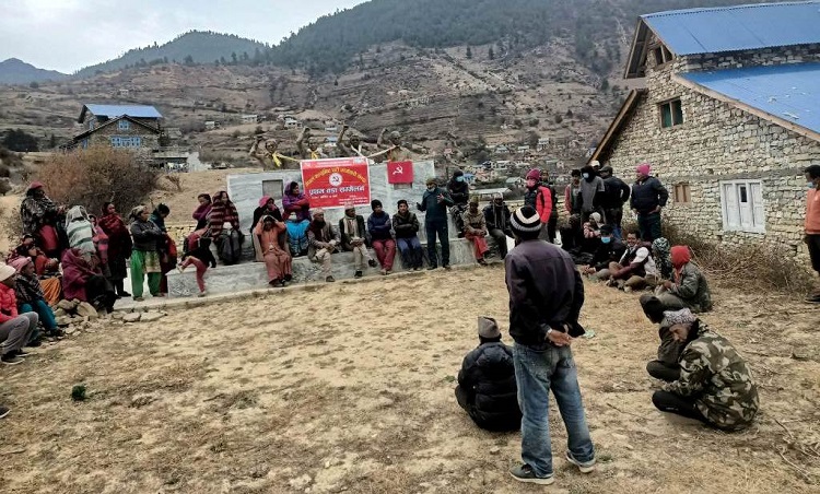 माओवादी जुम्लाका ५२ वडाको नेतृत्व चयन