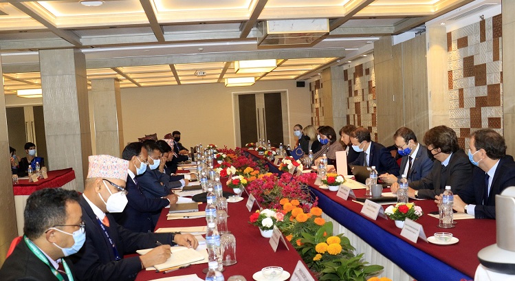 जलवायु अनुकूलन कार्यका लागि ३१ अर्ब ९२ करोड सहयोगको घोषणा गर्दै संयुक्त आयोगको बैठक सम्पन्न