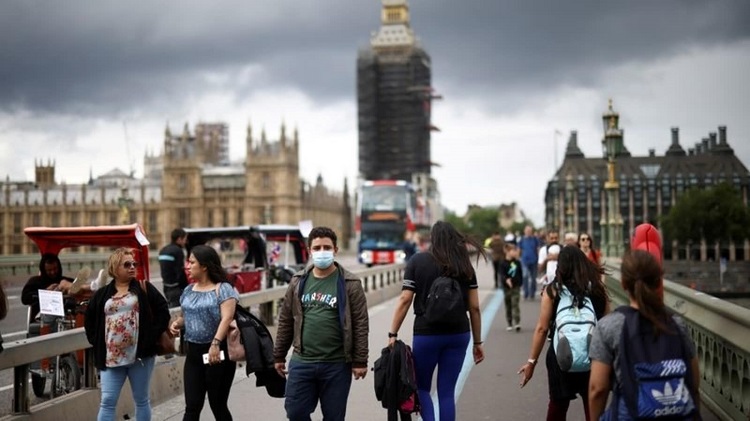 बेलायतमा कोरोनाका कूल सङ्क्रमित संख्या करिब एक करोड