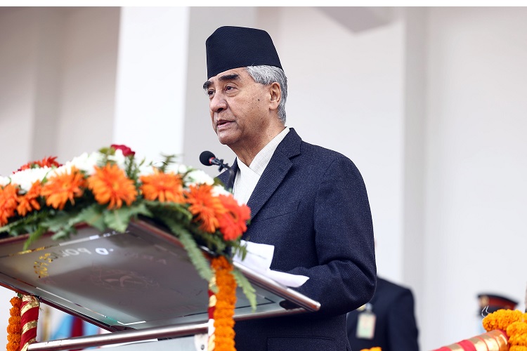 प्रधानमन्त्री देउवा चितवनमा