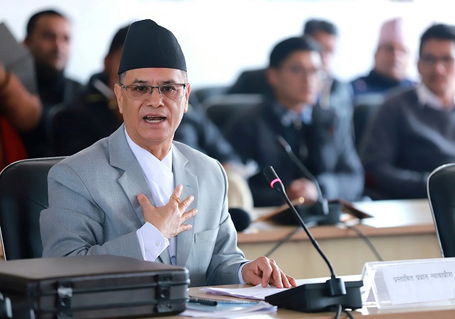 प्रधानन्यायाधीश जबरा सर्वोच्चमा