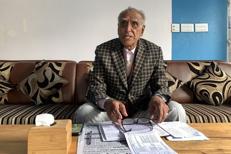 नेता पोखरेलद्वारा  केन्द्रीय सदस्यमा उम्मेदवारी घोषणा