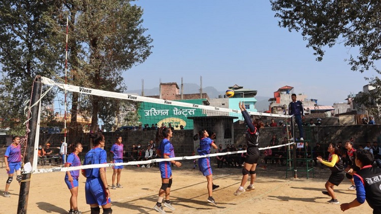 उपमेयर कप राष्ट्रिय महिला भलिबल बुटवलमा सुरु