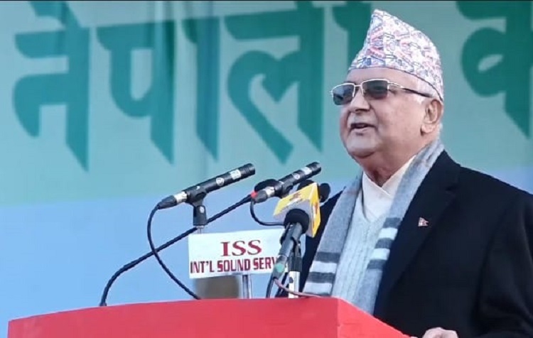 कांग्रेससँग सहकार्य गर्न एमाले तयार छः ओली