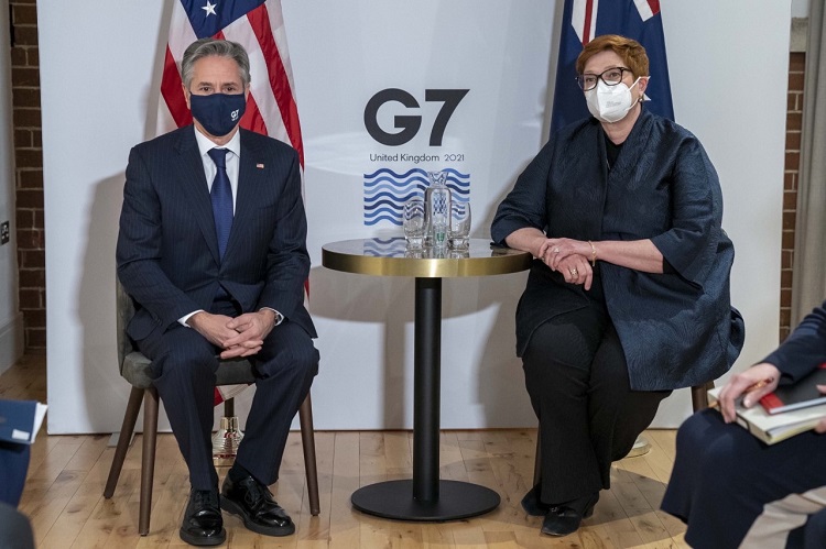 अमेरिका र अष्ट्रेलियाका विदेशमन्त्री बीच भेटवार्ताः शान्तिपूर्ण, सुरक्षित इन्डो-प्यासिफिक बारे प्रतिबद्धता