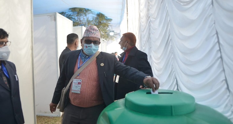 कांग्रेस महाधिवेशनः १ हजार ३६५ मत खस्यो