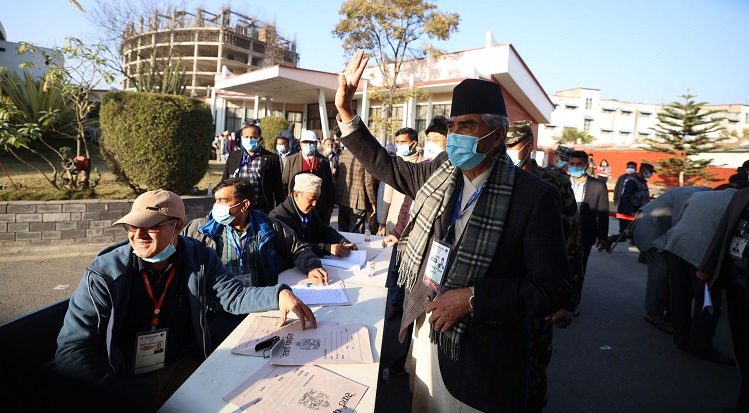 नेपाली कांग्रेसको सभापतिमा शेरबहादुर देउवा निर्वाचित