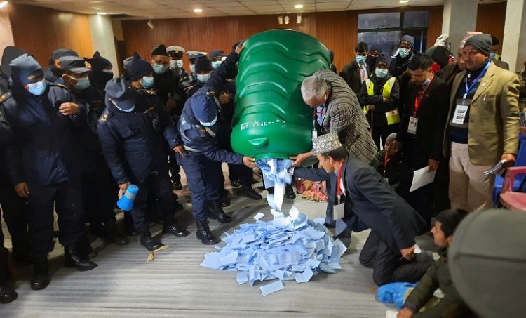 कांग्रेस पदाधिकारी र केन्द्रीय सदस्यको मतगणना आजैदेखि हुने