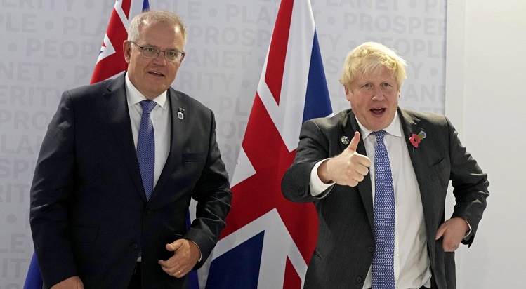बेलायतद्वारा ब्रेक्जिटपछि अस्ट्रेलियासँग व्यापार सम्झौतामा हस्ताक्षर