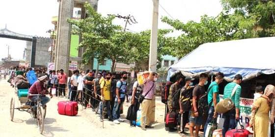 ओमिक्रोन भित्रिन नदिन सीमा नाकामा उच्च सतर्कता