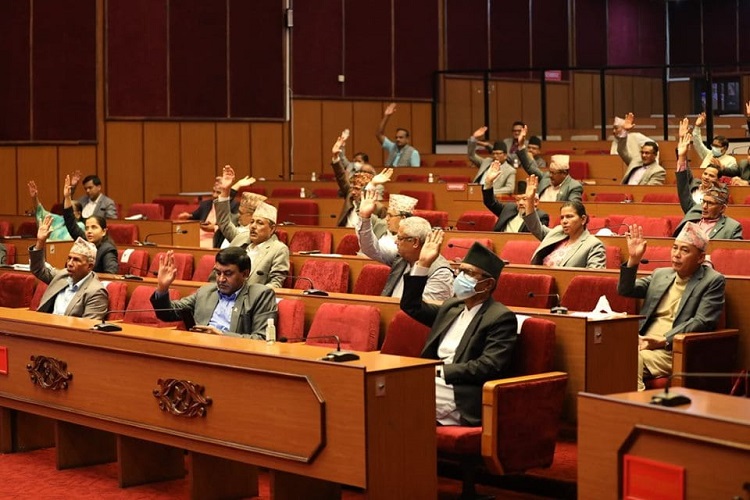 एमालेको अवरोधका कारण राष्ट्रियसभा बैठक स्थगित