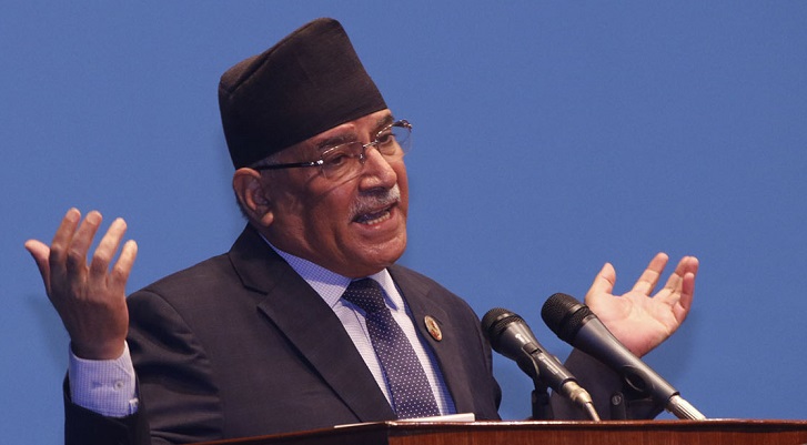 संसद् अवरुद्ध गरेर एमालेले प्रतिगामी कदमलाई निरन्तरता दिइरहेको छ: प्रचण्ड