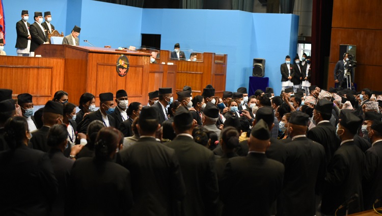 प्रमुख प्रतिपक्षीको अवरोधकाबीच संसद् कार्यसूचीमा प्रवेश