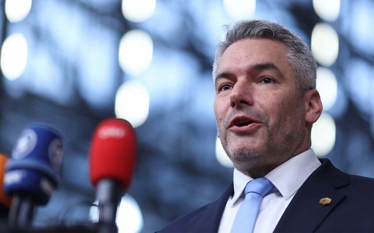 इजरायली प्रधानमन्त्रीद्वारा अस्ट्रियाली चान्सलरलाई भ्रमणको निम्तो