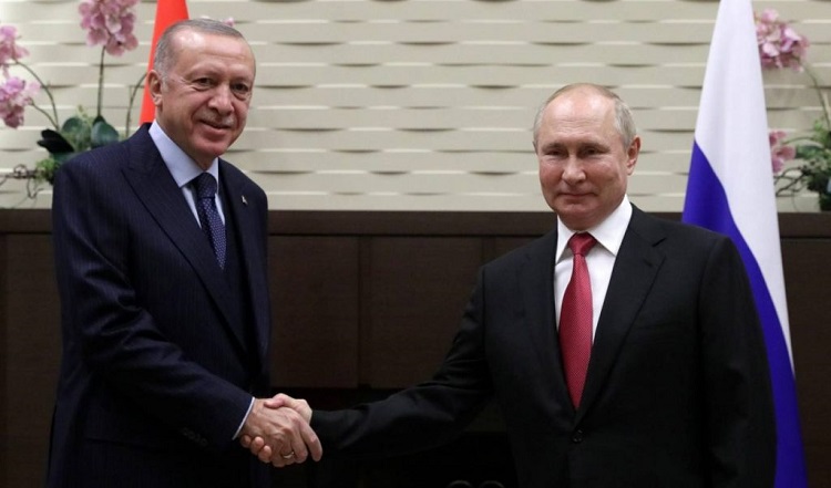 रुस र टर्कीका राष्ट्रपतिबीच फोनवार्ता