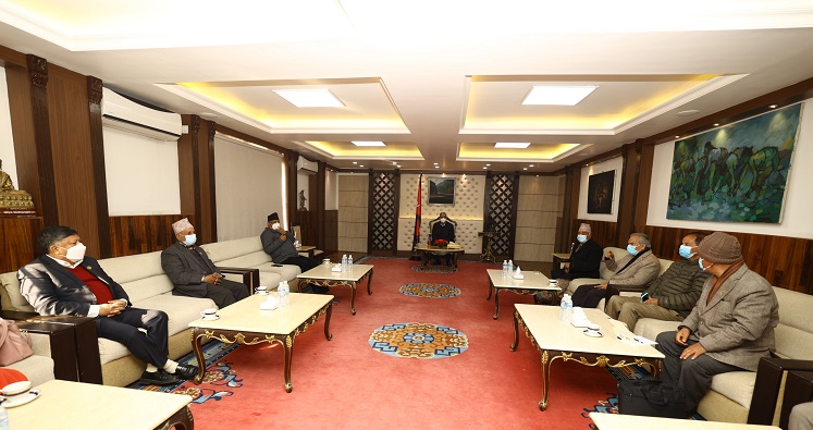 सत्तारूढ दलको बैठक  : समयमै स्थानीय तह निर्वाचन गर्नेबारे छलफल