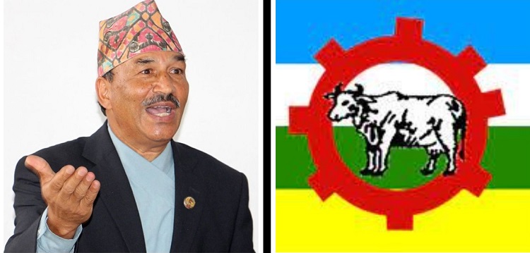 राप्रपाको झण्डाबाट गाई हटाउन आयोगको निर्देशनप्रति थापाको आपत्ति