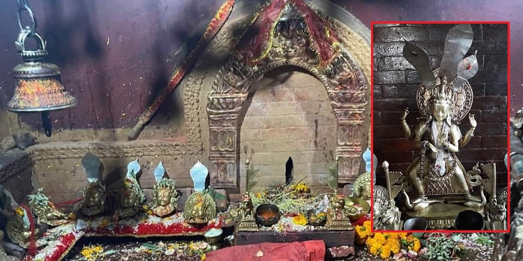 बाललकुमारी मन्दिरबाट तीन सय वर्ष पुरानाे मूर्ति चोरी