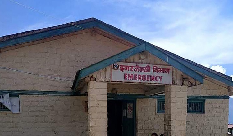 हुम्ला अस्पतालमा आकस्मिकबाहेक सबै सेवा बन्द