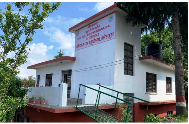 भुवनेश्वरी नमूना मावि परिगाउँबाट अवैध काठ बरामद