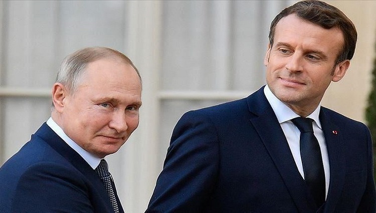 रुसी र फ्रान्सेली राष्ट्रपतिबीच  भेटवार्ता