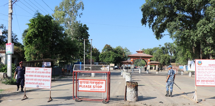 नेपाल-भारत सीमा दुई दिन बन्द
