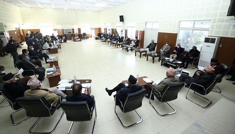 कांग्रेस कार्यसम्पादन समितिको बैठक सानेपामा सुरु