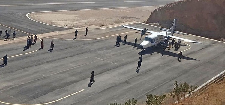 डेढ महिनापछि बैतडीको हवाई सेवा सञ्चालनमा