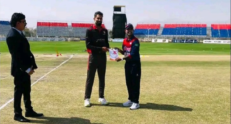 यूएईविरुद्ध टस हारेर नेपाल फिल्डिङमा