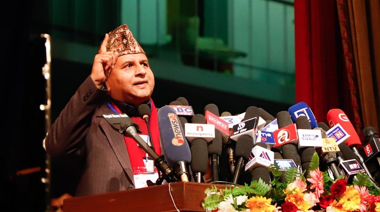 एमसीसीमा सत्तारुढ दलले दोहोरो चरित्र देखाएको महसचिव पोखरेलको आरोप