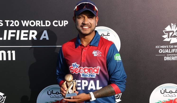 आईसीसी वरीयताः सन्दीप लामिछानेको १६ स्थान सुधार