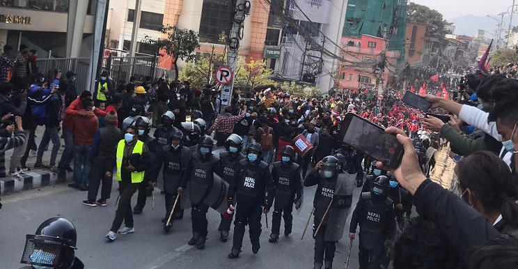 एमसीसीविरुद्ध आज ४० दलले विरोध प्रर्दशन गर्दै, माइतिघरदेखि कोटेश्वरसम्म विरोधका कार्यक्रम