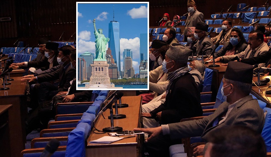 एमसीसी अनुमोदन गरिएकोमा अमेरिकाको स्वागतः ब्याख्यात्मक घोषणाबारे मौन