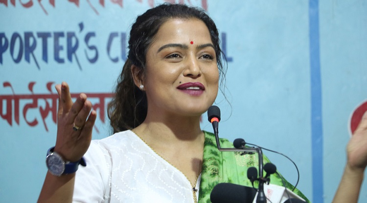 अभिनेत्री रेखा थापा राप्रपा केन्द्रीय सदस्यमा मनोनीत