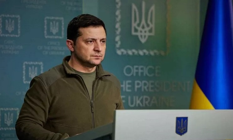 युक्रेनी राष्ट्रपति भोलोदिमोरले देश छाडेर भागेको रुसी मिडियाहरुको दाबी