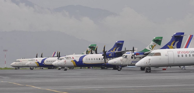 निजी क्षेत्रका आन्तरिक उडान भर्ने वायुसेवा कम्पनीहरुले बढाए भाडादर