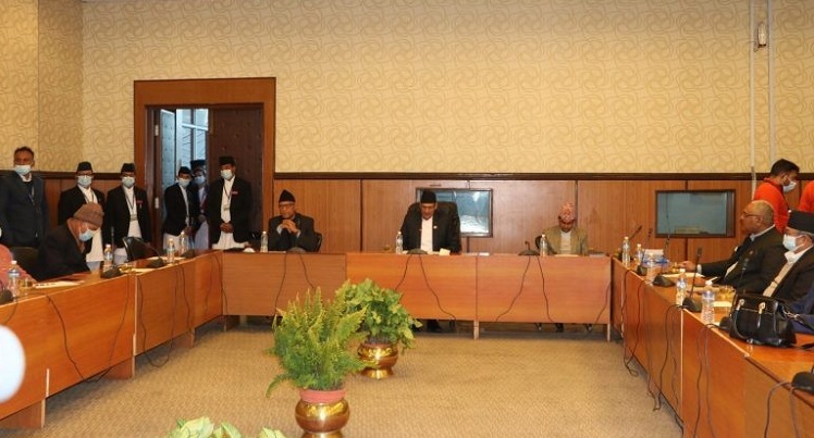 कार्यव्यवस्था परामर्श समिति बैठक : महाअभियोगबारे समिति गठन गर्ने छलफल