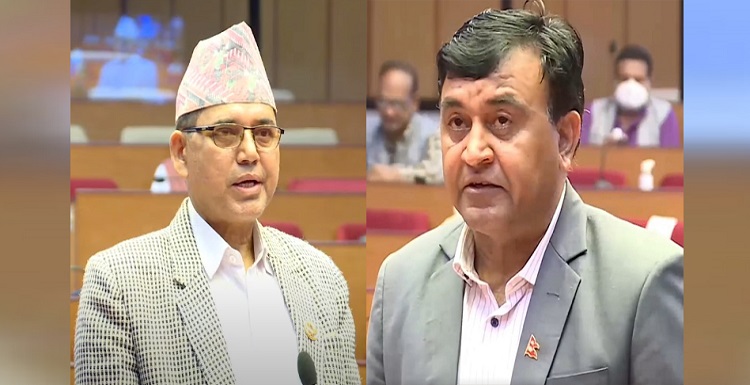 राष्ट्रिय सभामा एमालेको नेतामा खिमलाल भट्टराई र प्रमुख सचेतकमा देवेन्द्र दाहाल नियुक्त