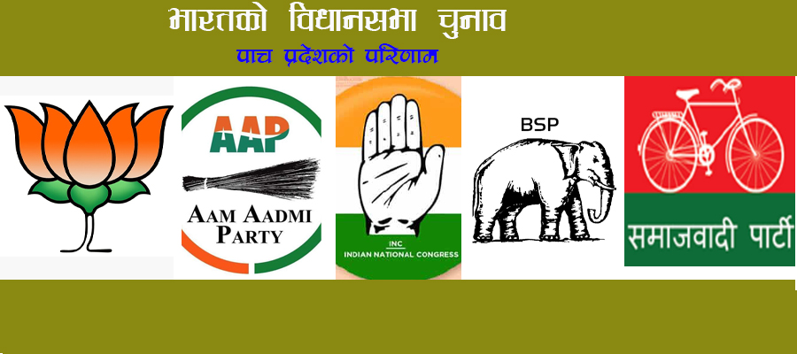 भारत विधानसभा चुनावः तीन प्रदेशमा विजेपी, पञ्जावमा आम आदमीको सरकार