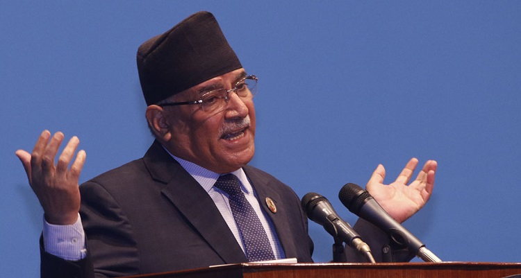 एमाले अझै पनि संसद विघटन गराउन चाहन्छ : प्रचण्ड