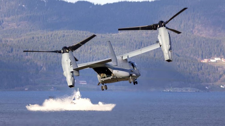 उत्तरी नर्वेमा अमेरिकी सेनाको विमान दुर्घटना