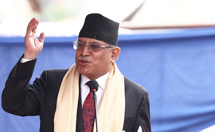 माओवादी कसैको वैशाखी टेकेर चुनाव लड्दैन : प्रचण्ड