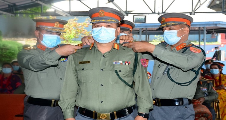 सशस्त्रका नव नियुक्त डीआईजीले लगाए दज्र्यानी चिन्ह